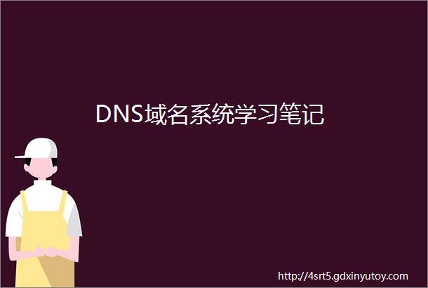 DNS域名系统学习笔记